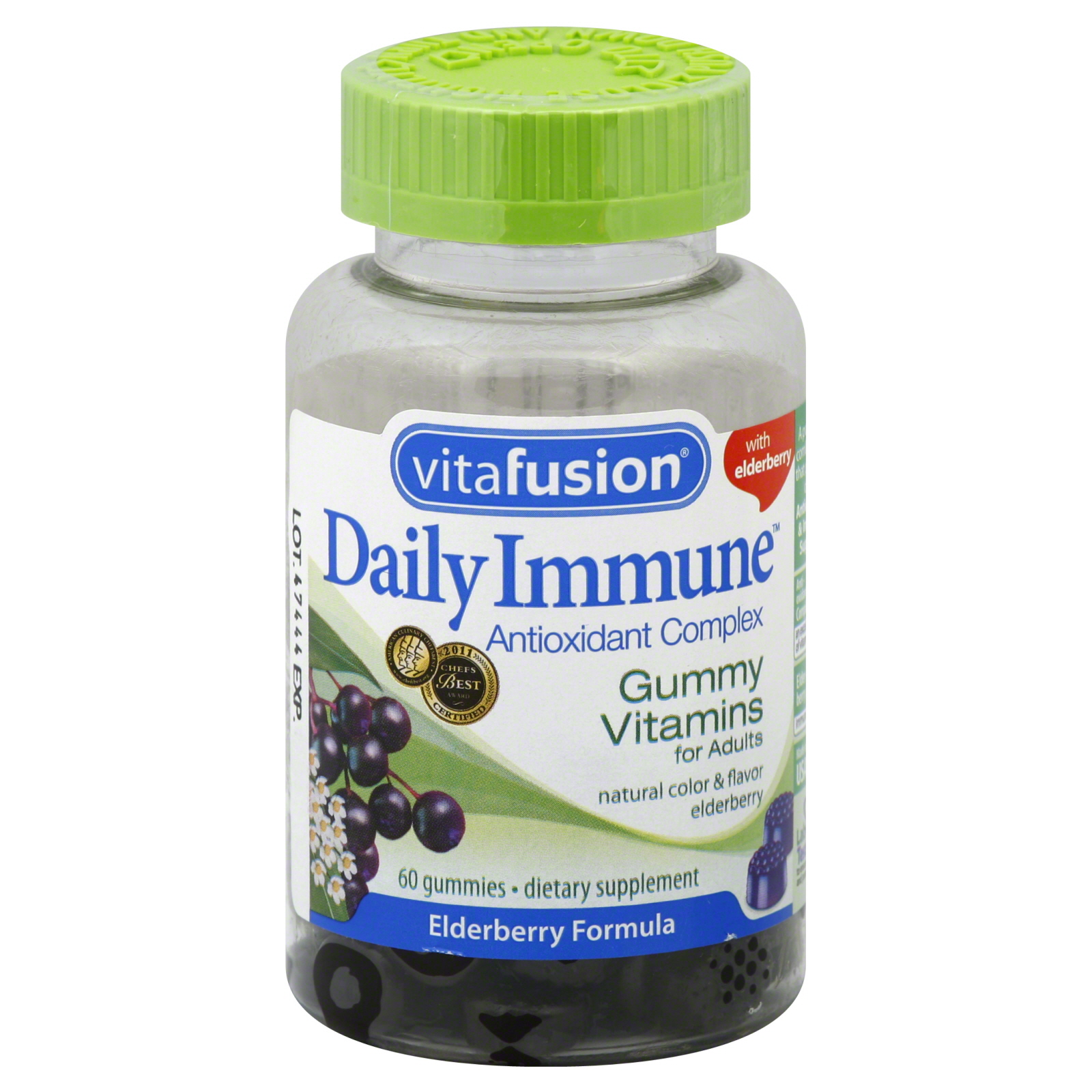 Antioxidant Complex, Daily Immune, Elderberry Formula, 60 Gummy Vitamins