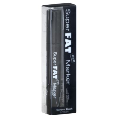 NYX Eye Marker, Super Fat, Carbon Black SFEM01, 0.088 fl oz (2.5 ml) at Sears.com