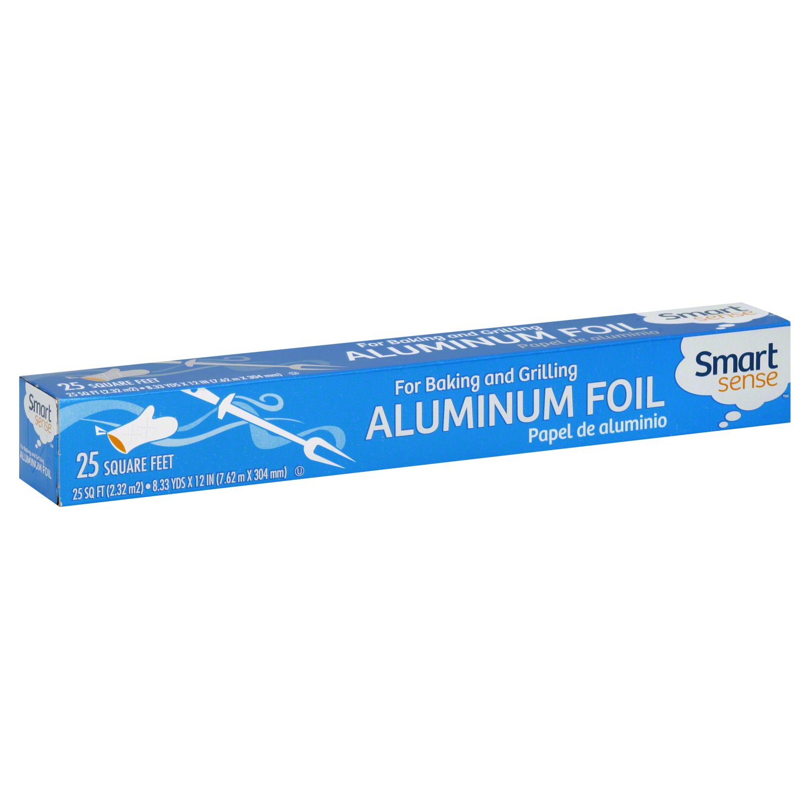 Aluminum Foil, 25 Sq Ft, 1 roll