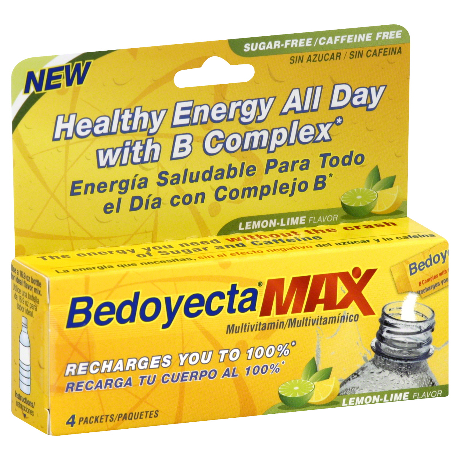 Bedoyecta Multivitamin, Lemon-Lime Flavor, 4 packets at Kmart.com