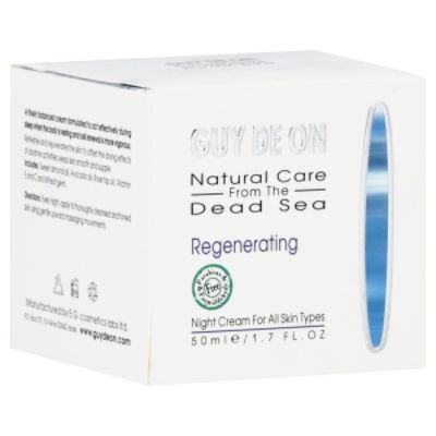 GUY DE ON Night Cream, for All Skin Types, Regenerating, 1.7 fl oz (50 ml) at Kmart.com