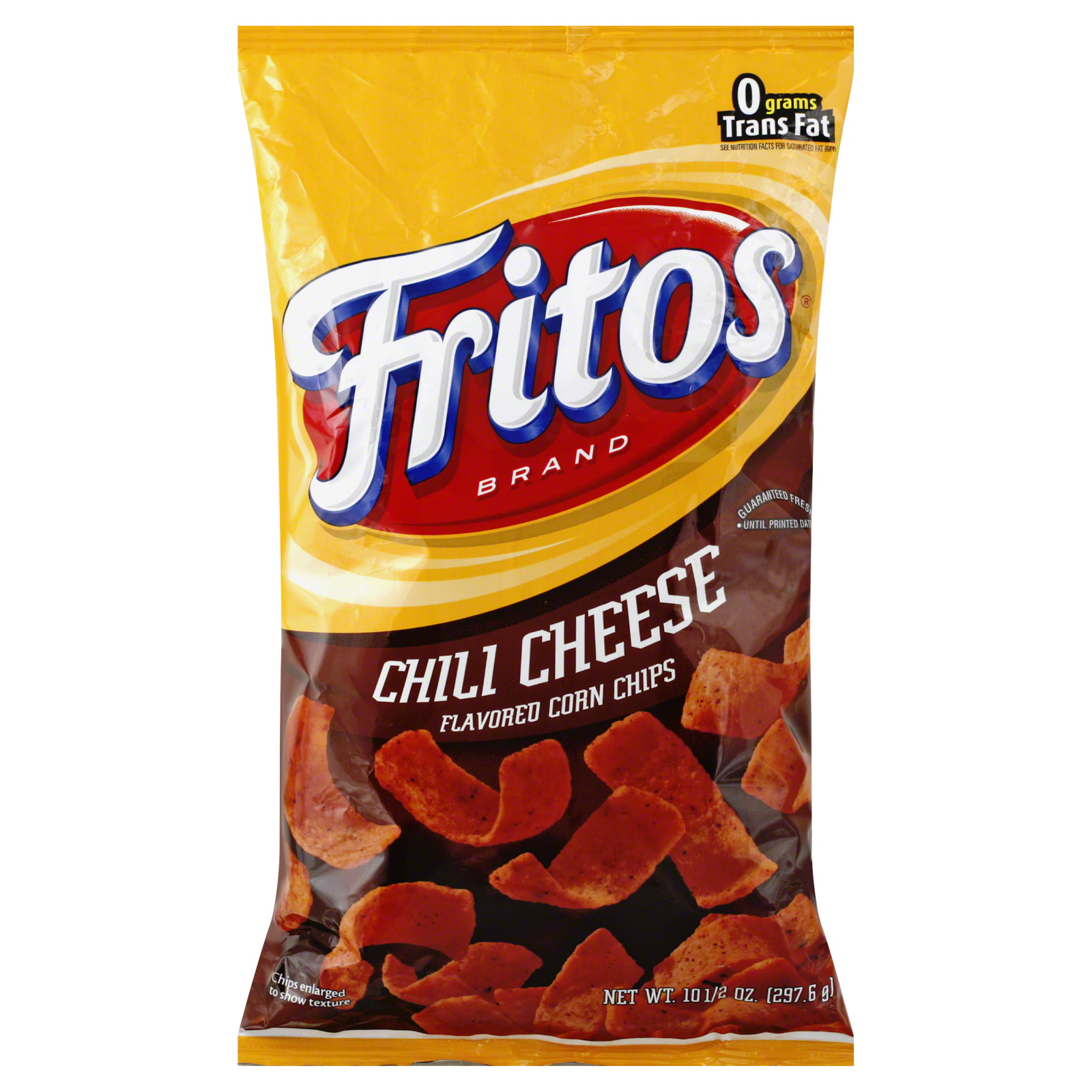 Frito Lay Corn Chips, Chili Cheese Flavored, 10.5 oz (297.6 g) Shop