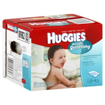 Naturally Refreshing Thick-N-Clean Baby Wipes, Cucumber and Green Tea, 5 refills [320 wipes]                                     at mygofer.com