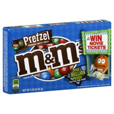 M&M's Chocolate Candies, Pretzel, 2.83 oz (80.2 g) at Kmart.com