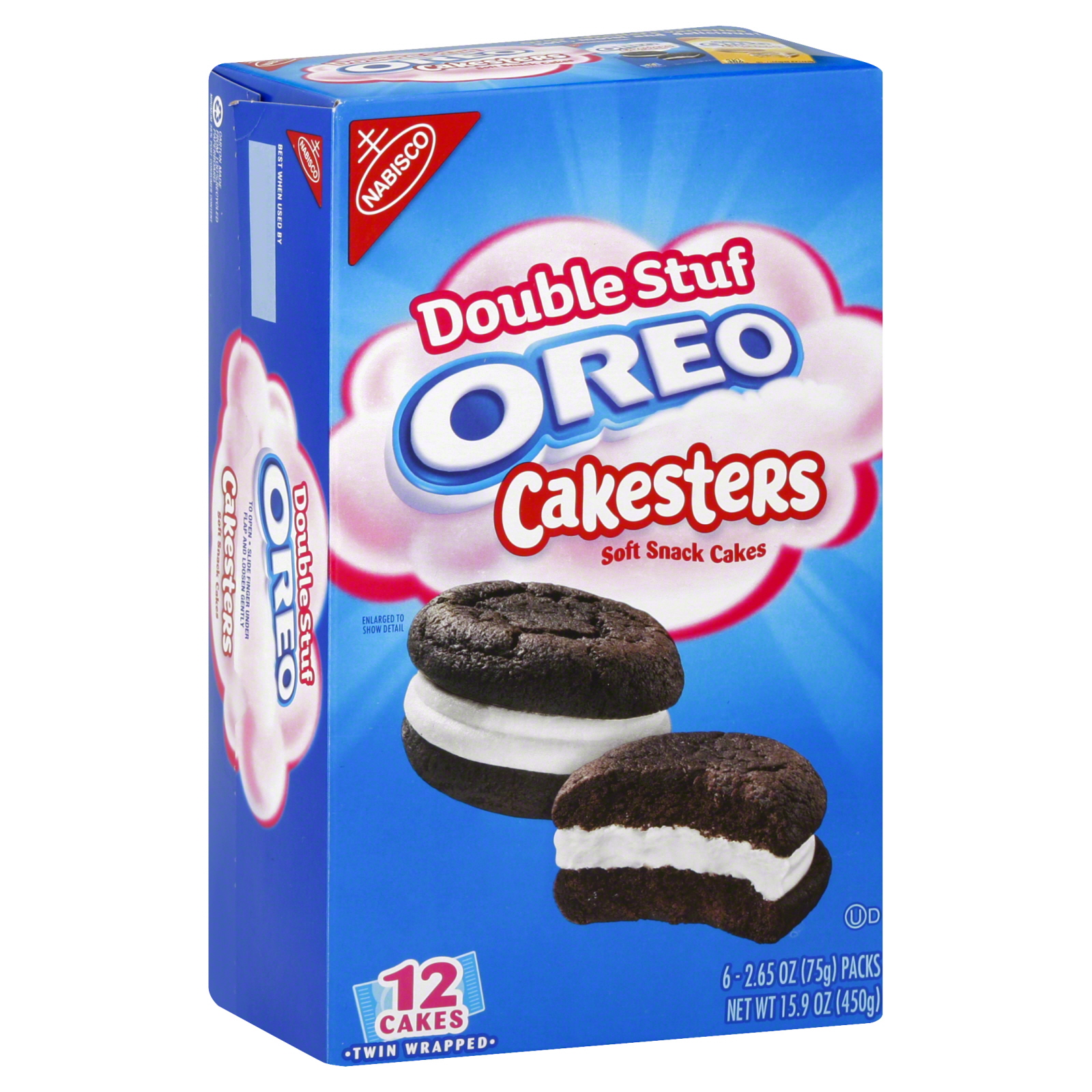 Nabisco Cakesters Snack Cakes, Soft, 6 2 oz (57 g) packs [12 oz (342