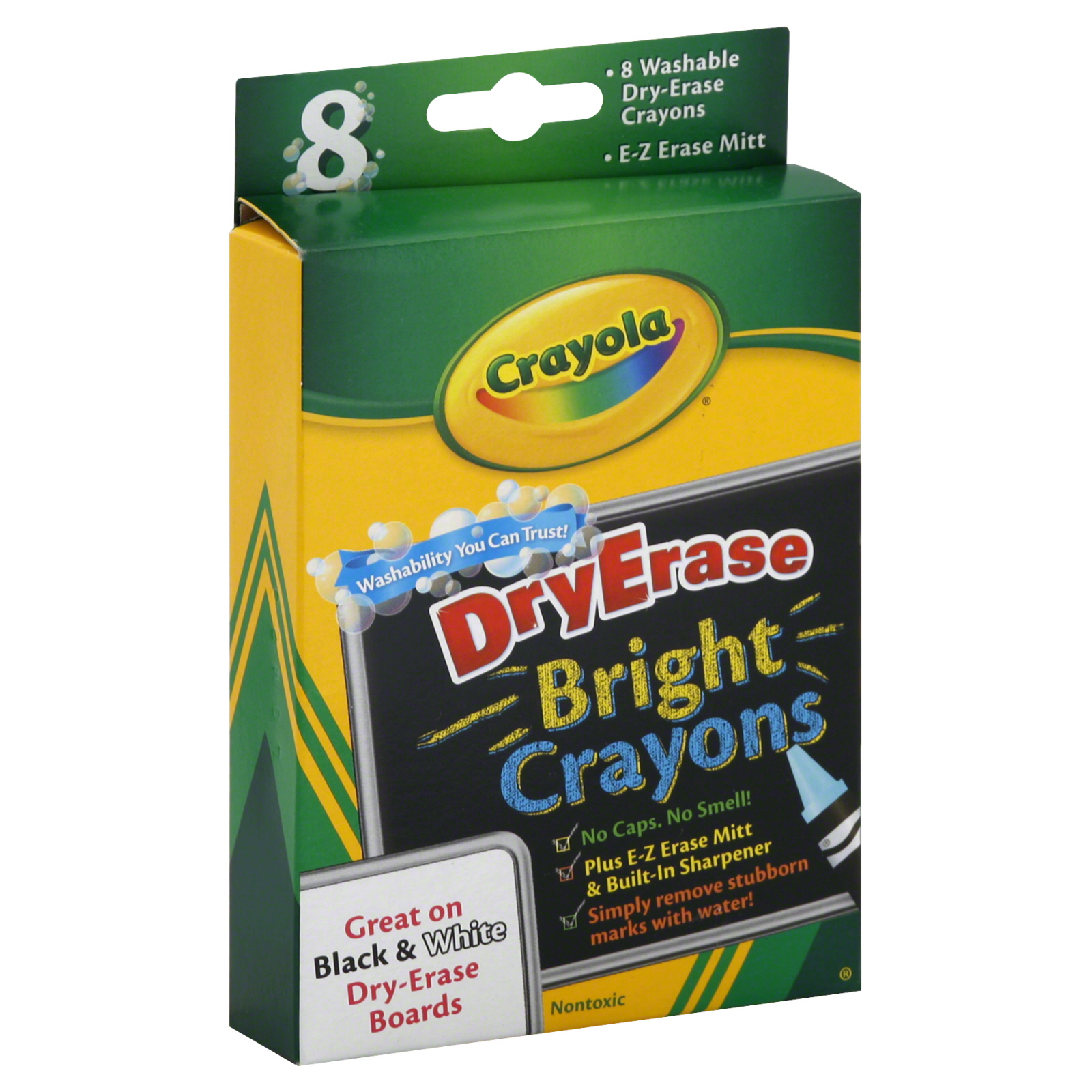 Crayola DryErase Crayons, Bright, 8 crayons at Kmart.com
