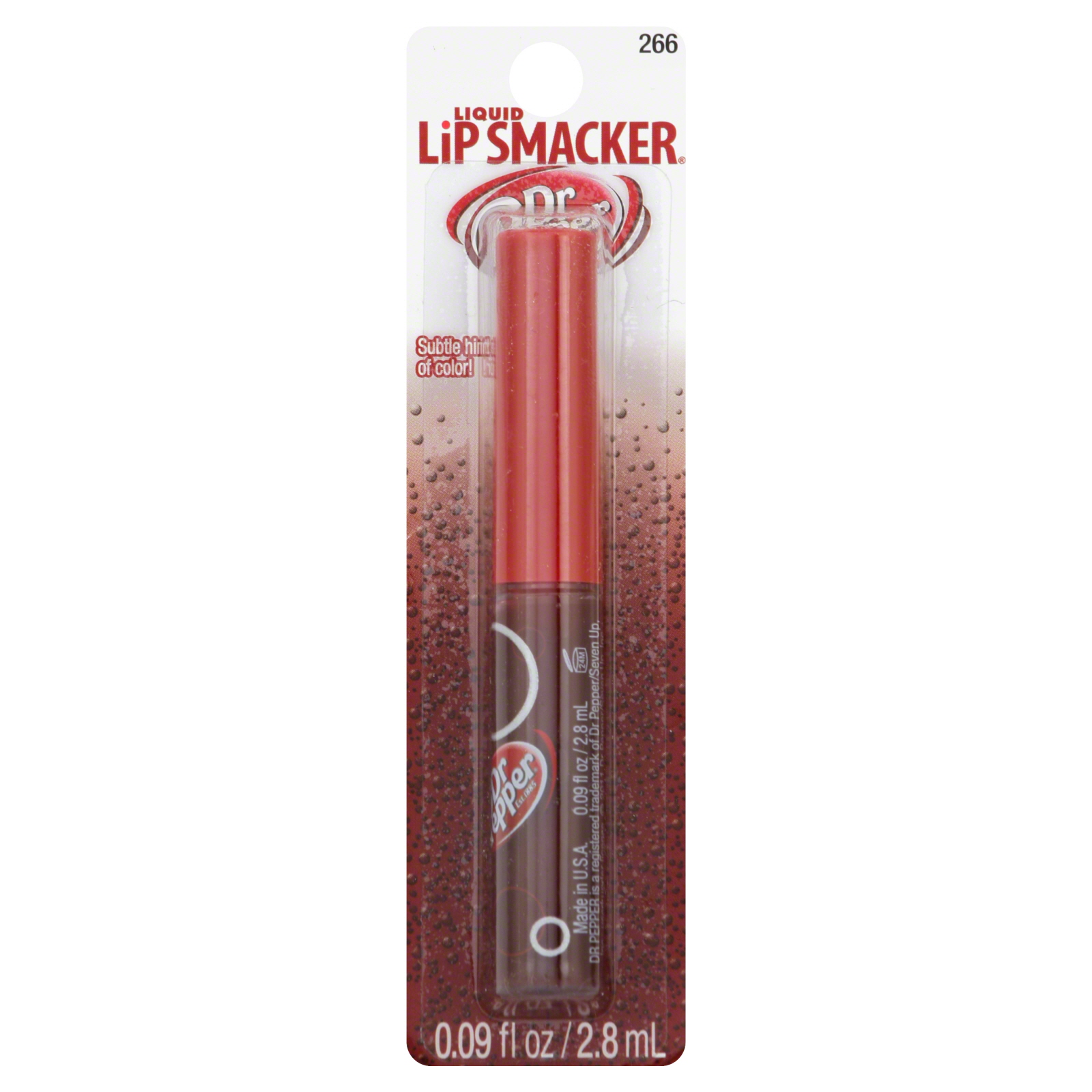 Lip Smacker Lip Gloss, Liquid, Dr Pepper 266, 0.09 fl oz (2.8 ml