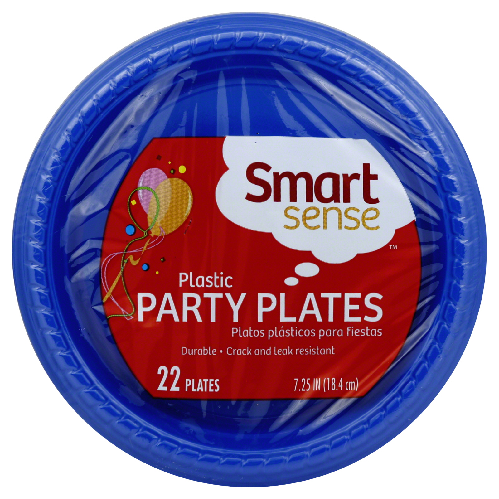 Party Plates, Plastic, 7.25 Inch, 22 plates                                                                                      at mygofer.com