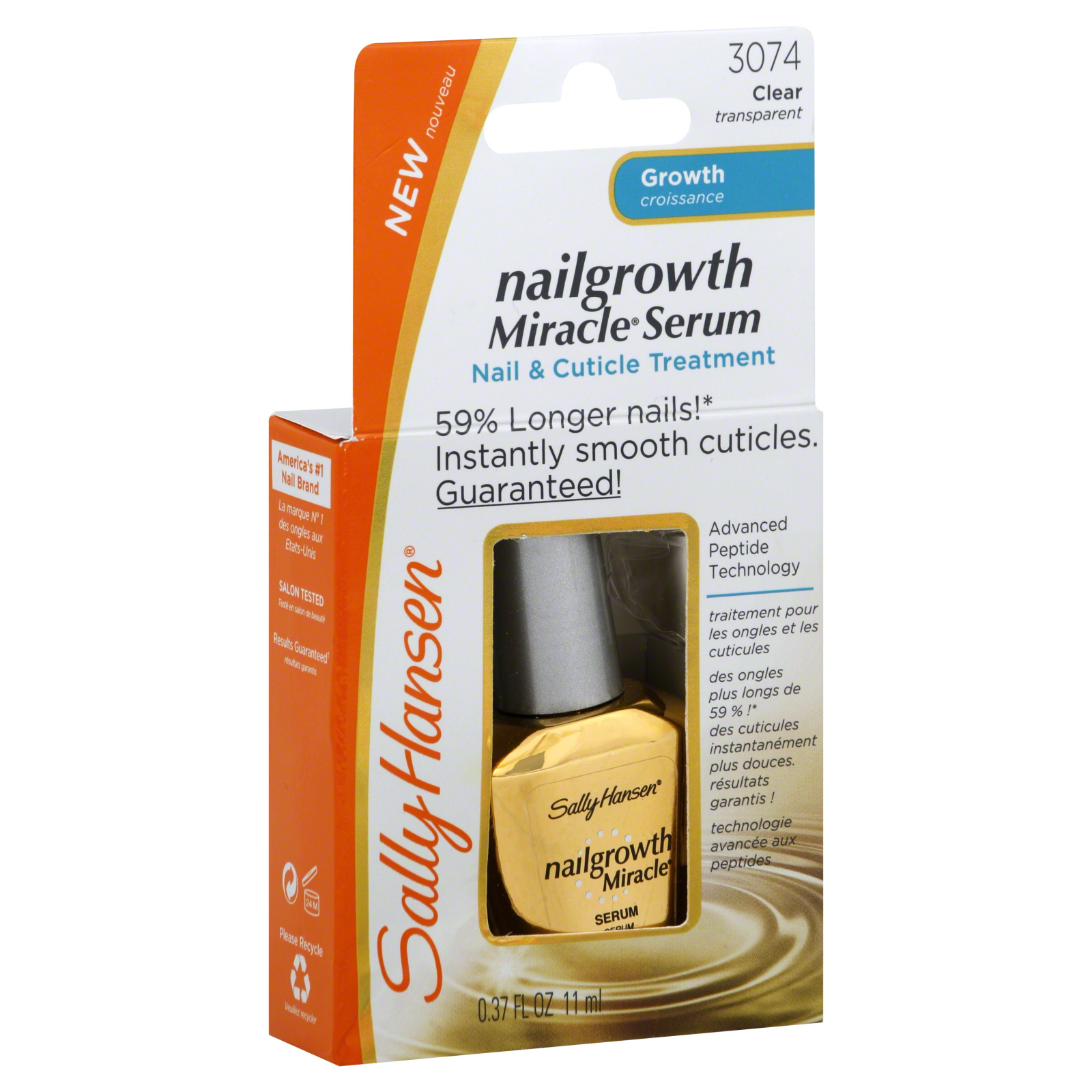 UPC 074170371536 Sally Hansen Nailgrowth Miracle Nail & Cuticle