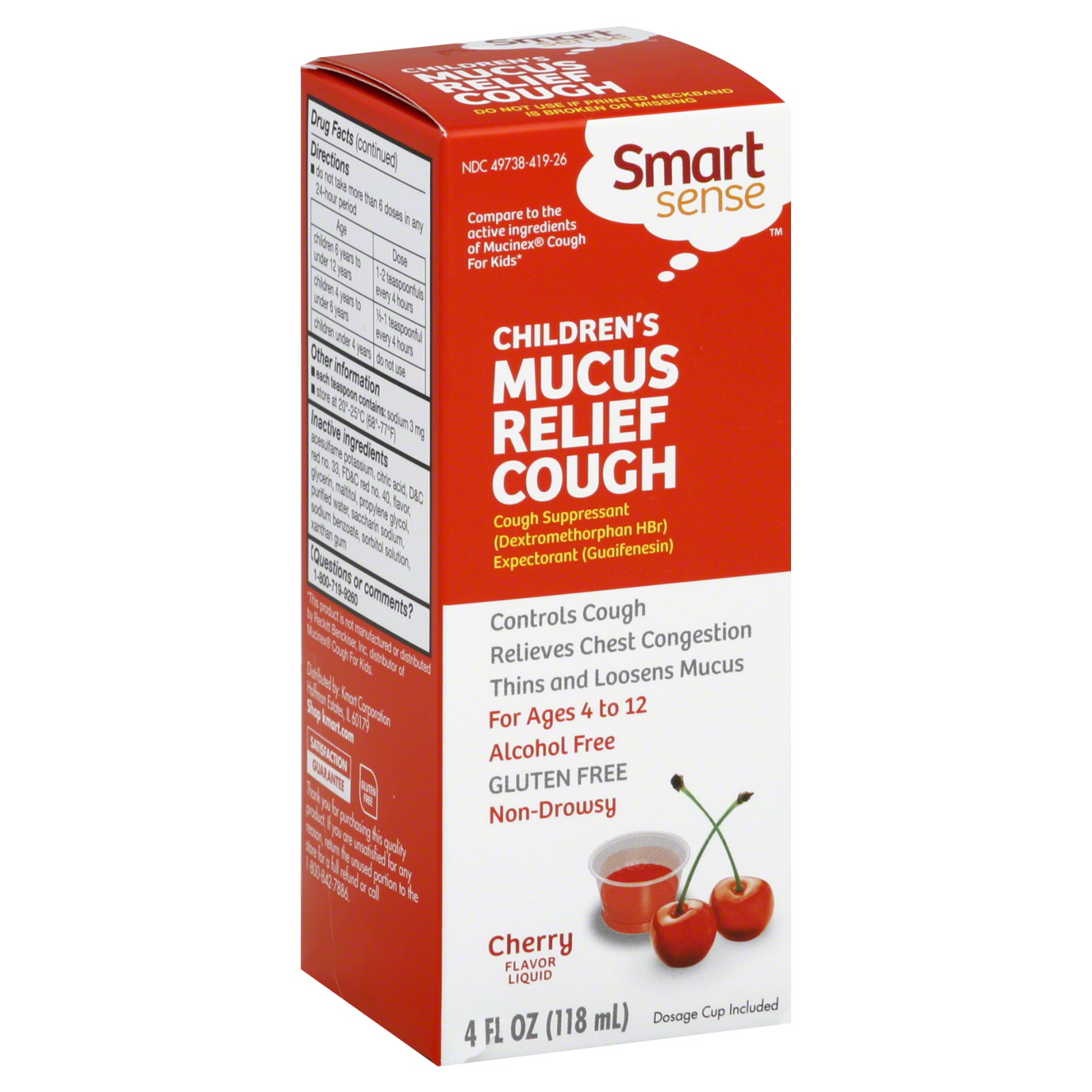 Tylenol plus cough sore throat relief cherry flavor liquid for children 4 oz Find it at Shopwiki