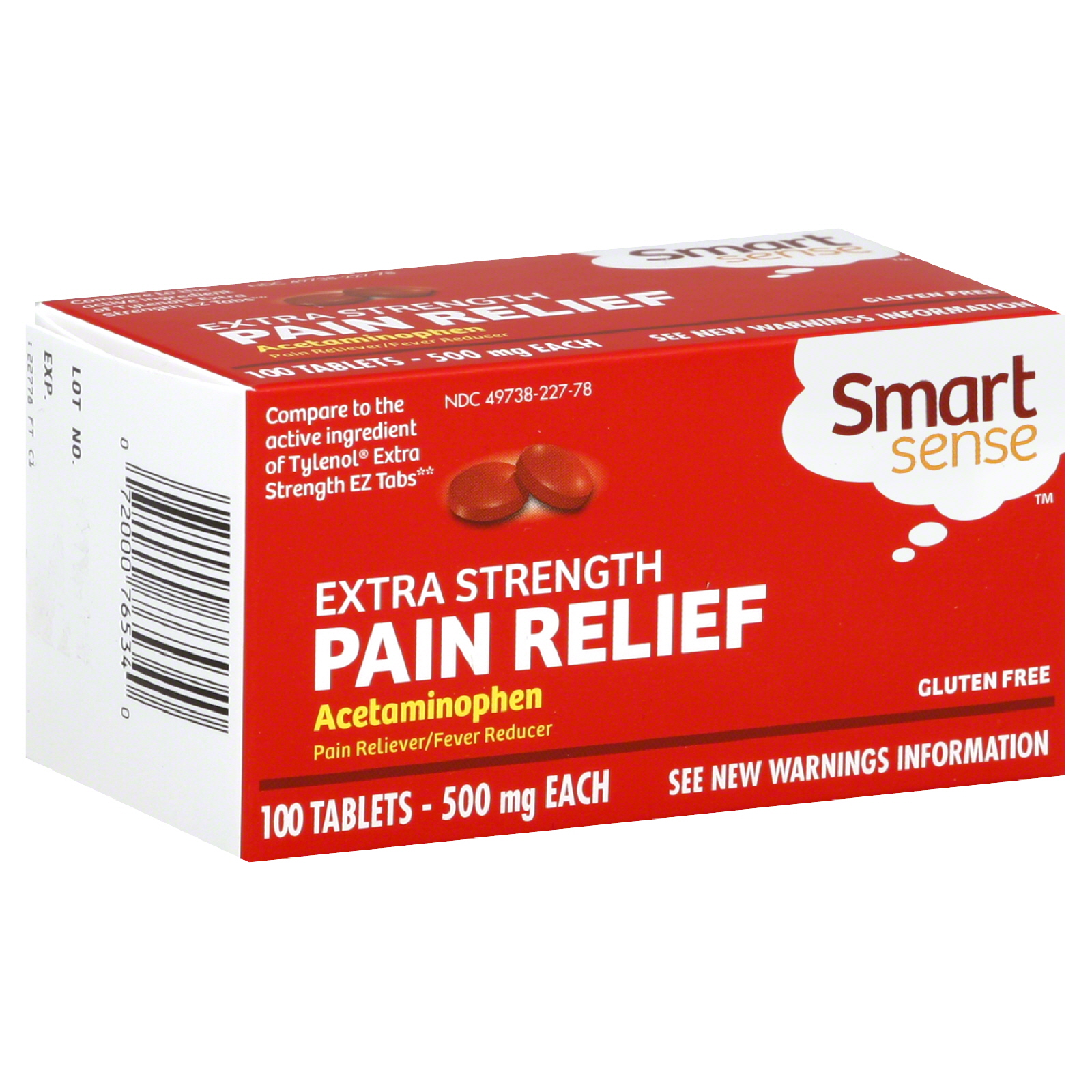 Smart Sense Gas Relief, Extra Strength, 125 mg, Chewable Tablets