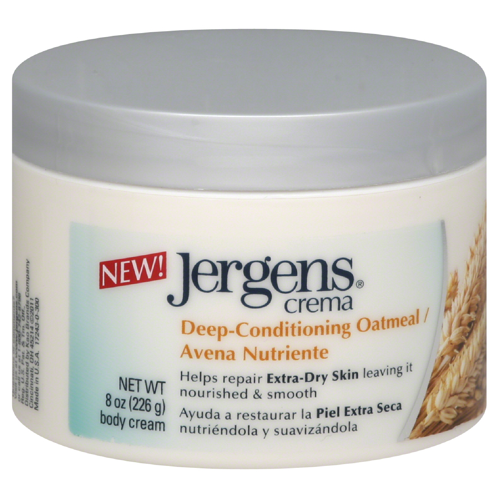 Jergens Body Cream, Deep-Conditioning Oatmeal, 8 oz (226 g) at Kmart.com