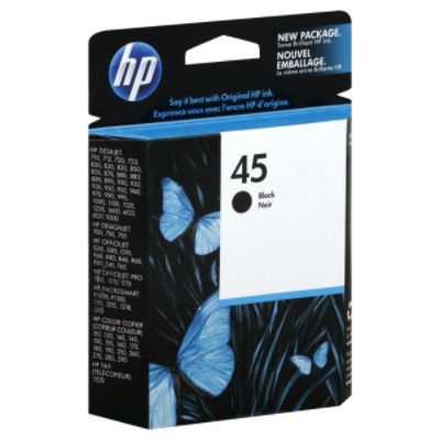 HP Ink Cartridge, Black 45, 1 cartridge at Kmart.com