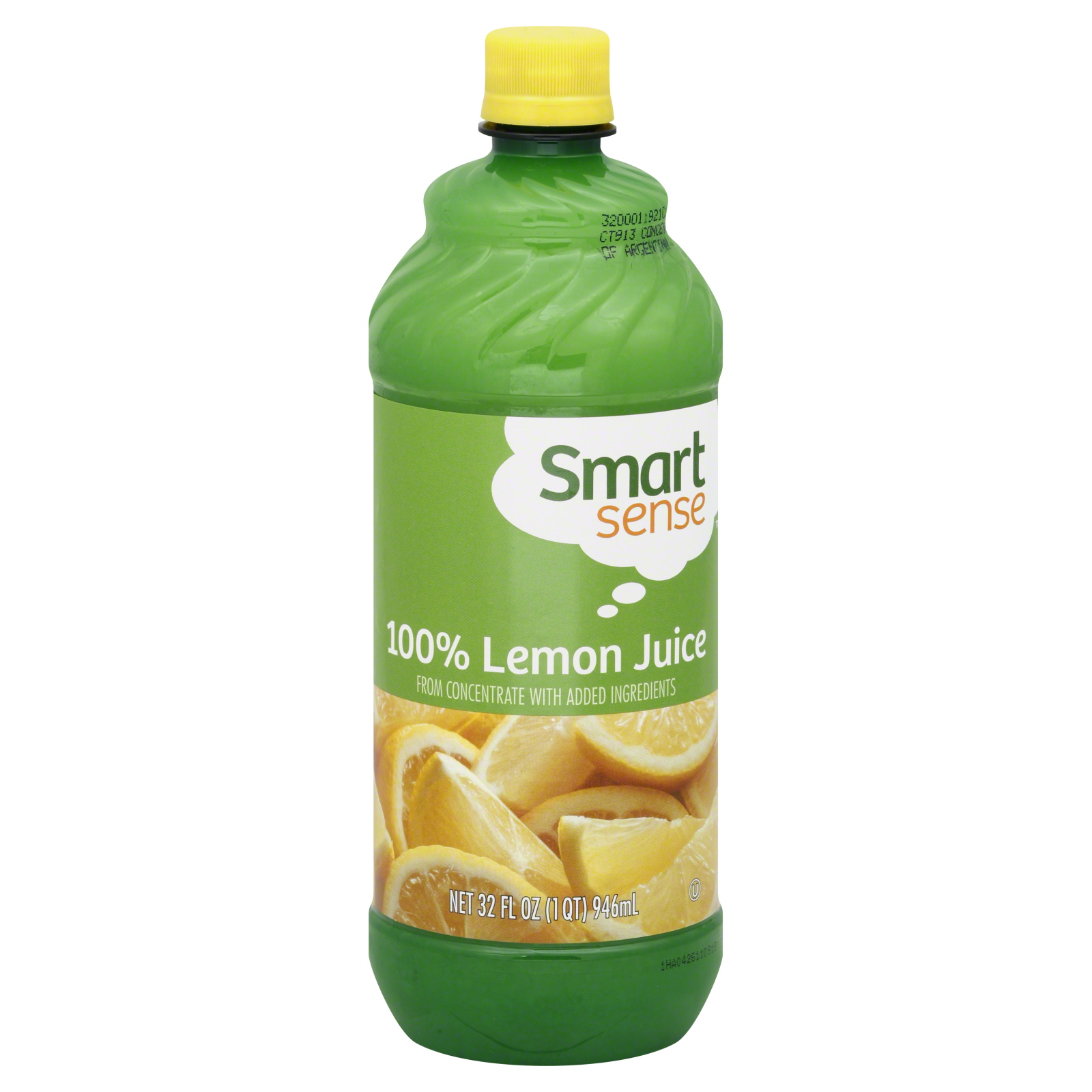 Smart Sense Lemon Juice, 100% 32 oz (1 qt) 946 ml