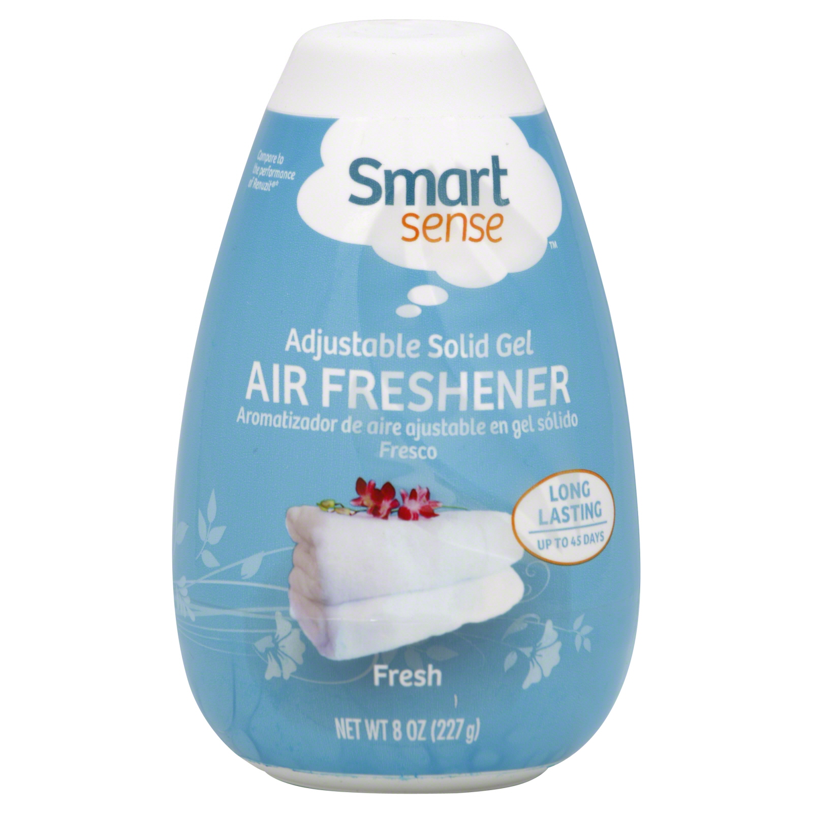 Smart Sense Air Freshener, Adjustable Solid Gel, Fresh, 8 oz (227 g