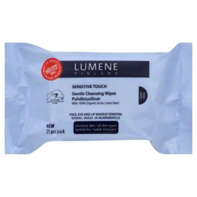 Lumene Sensitive Touch Cleansing Wipes, Gentle, Sensitive Skin/All Skin Types, 25 pcs at Sears.com