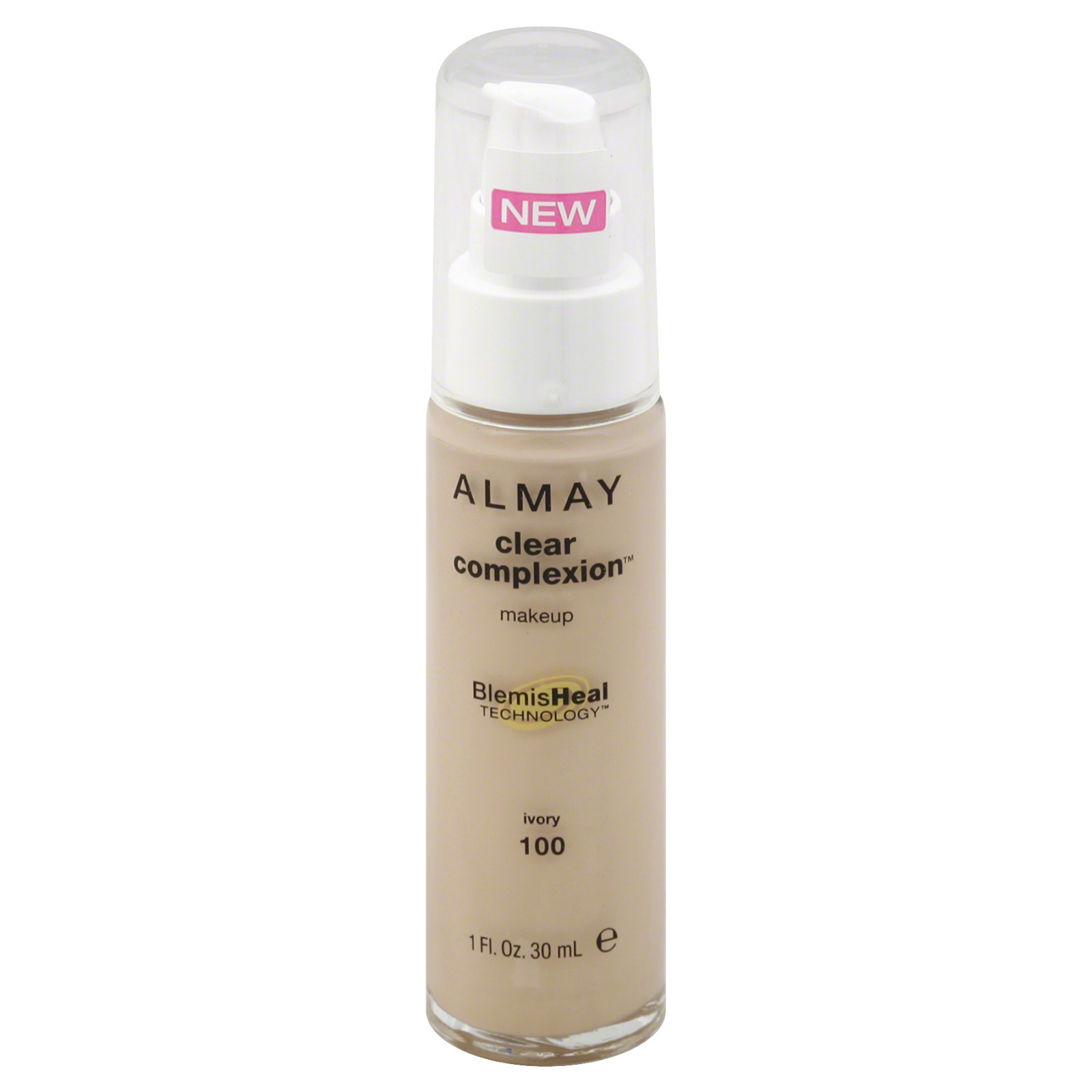 Almay Clear Complexion Makeup, Ivory 100, 1 fl oz (30 ml) at Sears.com