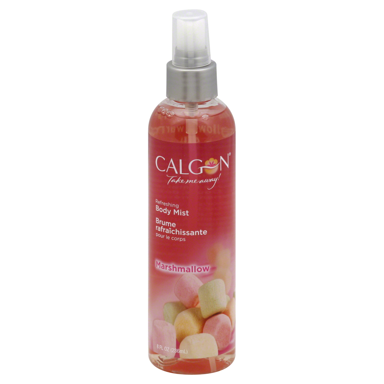 UPC 031655534855 product image for Calgon Body Mist, Marshmallow, 8 fl oz (236 ml) - PFIZER INC/COTY DIV. | upcitemdb.com