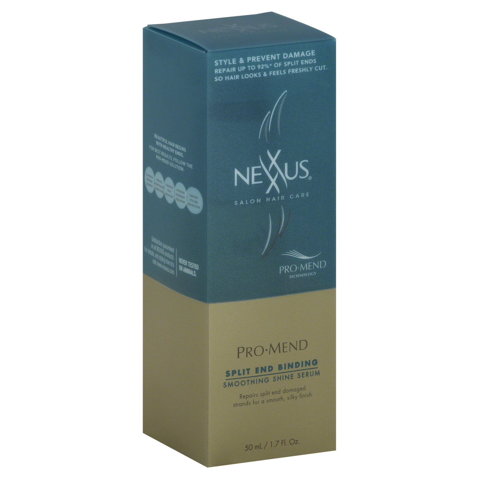 Nexxus Pro-Mend Smoothing Shine Serum, Split End Binding, 1.7 fl oz (50 ml) at Kmart.com