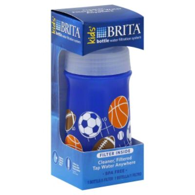 Brita Kids Bottle 13oz Blue Sports - BRITA WATER SYSTEMS