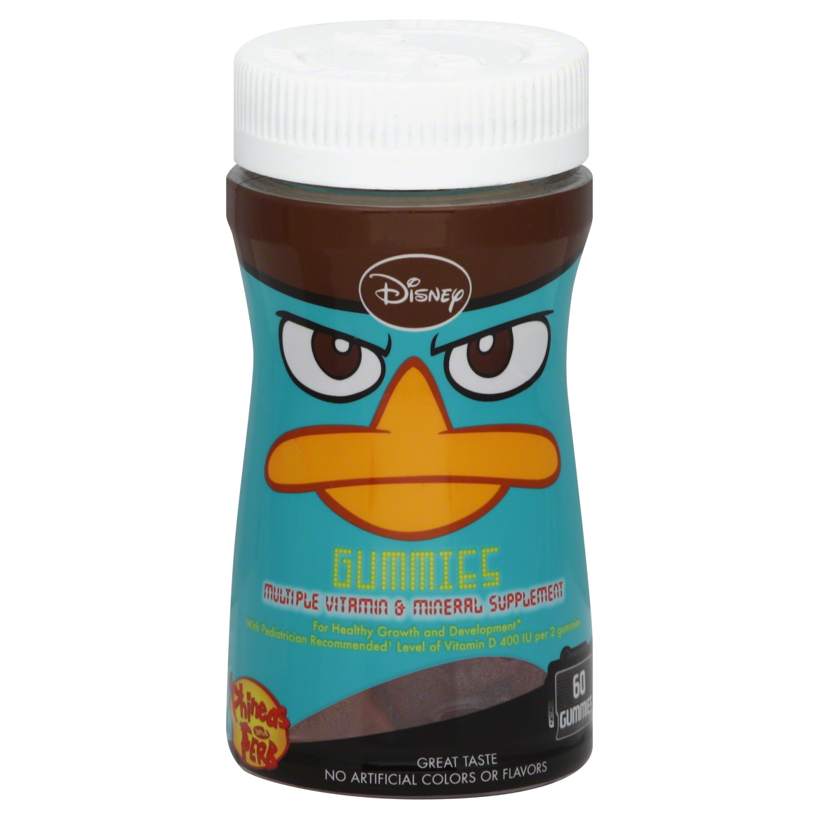 Disney Multivitamin, Phineas and Ferb, Gummies, Assorted, 60 gummies at Kmart.com