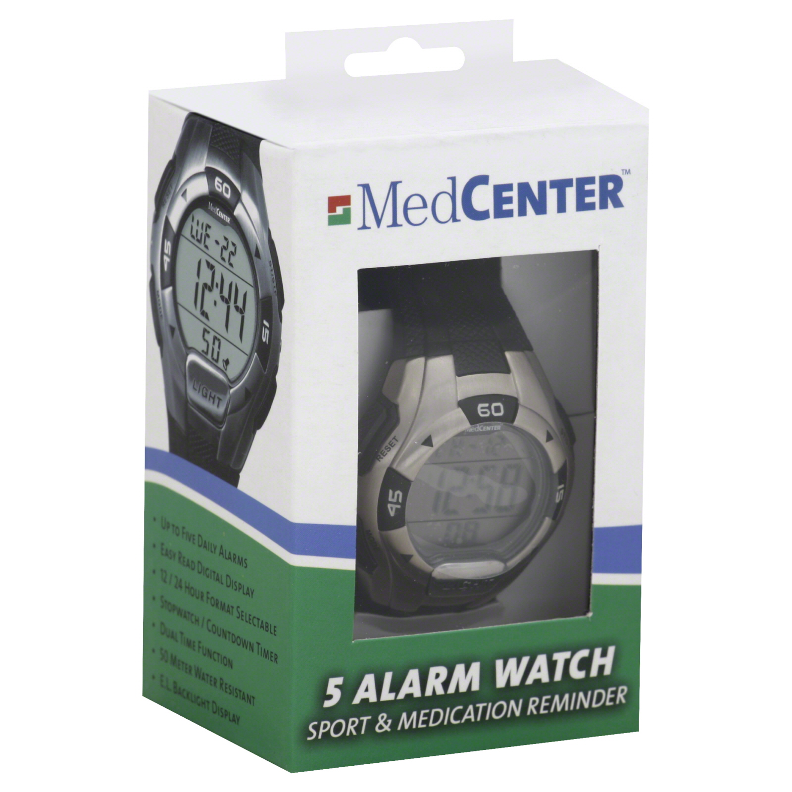 MedCenter Alarm Clock, Talking, and Medication Reminder, 1 clock - Health & Wellness ...