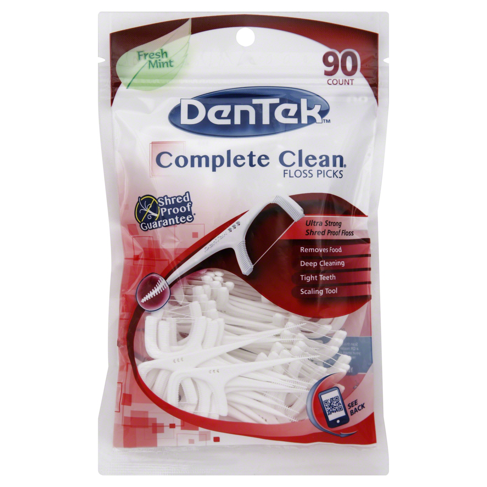 DenTek Floss Picks, Easy Angle, 1 package Health & Wellness Oral