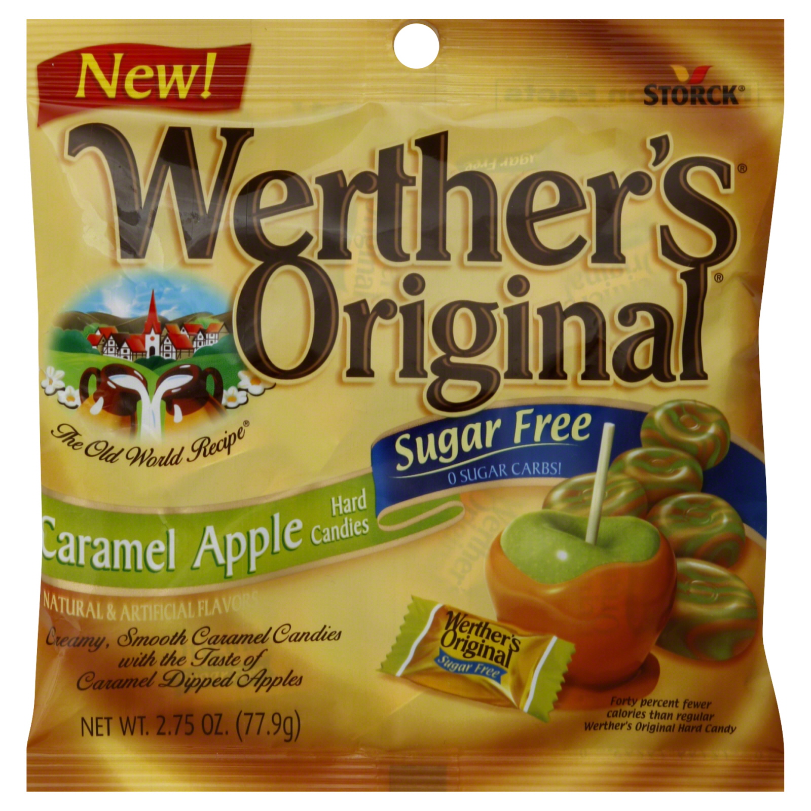 Werther's Original Sugar Free Caramel Apple Hard Candies 2.75 oz Shop