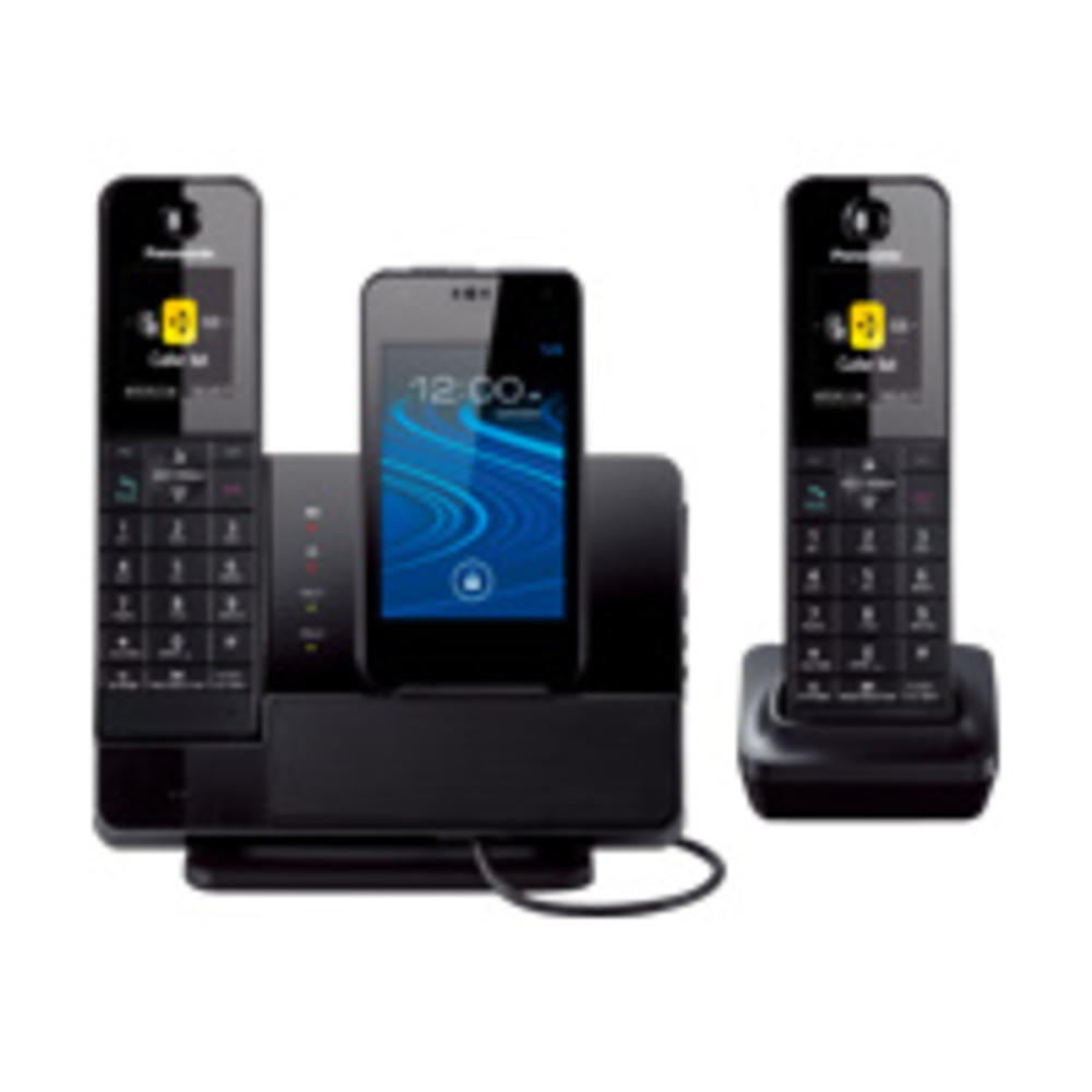 Panasonic KX-PRD262B DECT 6.0 1.90 GHz Cordless Phone - Black - Cordless - 1 x Phone Line - 1 x Handset - Speakerphone - Answer