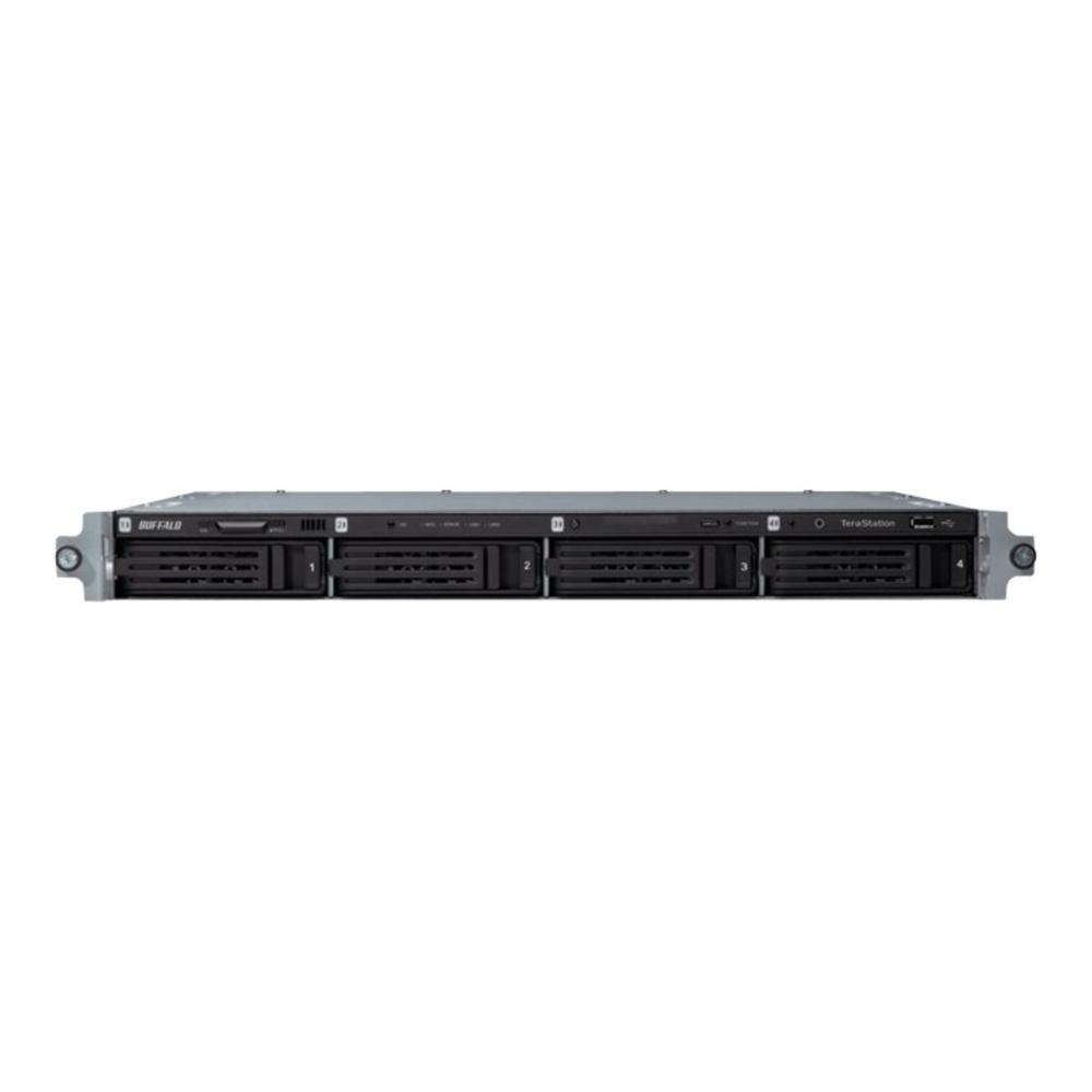 BUFFALO TeraStation 3400r 4-Bay 16TB (4 x 4TB) RAID 1U Rack Mountable NAS & iSCSI Unified Storage - TS3400R1604