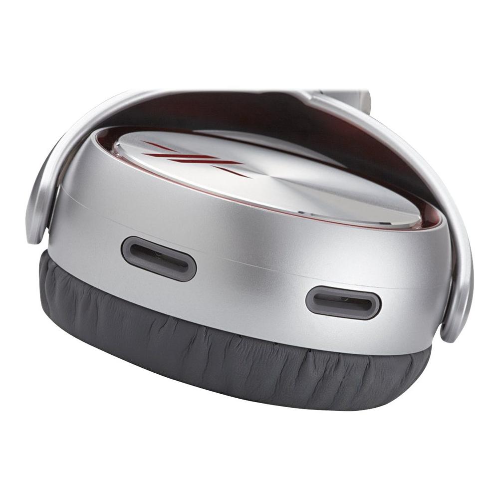 MDR-X10/RED X Premium On-Ear Headphones with In-line Apple Control and Mic (Red/Silver)