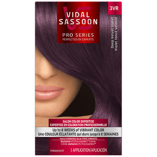 Vidal Sassoon Pro Series 3VR Deep Velvet Violet Hair Color ...