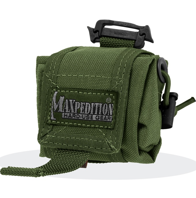 UPC 846909000426 product image for Maxpedition MX207G Mini Rollypoly OD Green Folding Pouch Folded 3.5