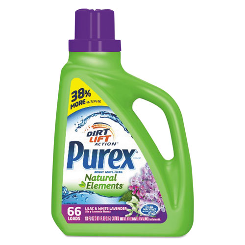 UPC 642125246910 product image for Purex - Ultra Natural Elements HE Liquid Detergent, Lavender, 3.1qt Bottle, 4/Ca | upcitemdb.com