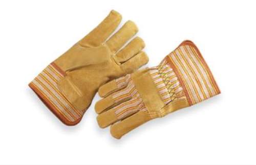 Radnor Large Premium Grade Split Pigskin Leather Palm Gloves. Purchase of 10 Radnor Large Premium Grade Split Pigskin Leather Palm Gloves. Purchase of 10