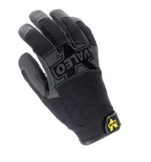 Valeo Inc Mechanics Pro Full Finger Synthetic Leather Mechanics Gloves. Purchase of 6 Valeo Inc Mechanics Pro Full Finger Synthetic Leather Mechanics Gloves. Purchase of 6