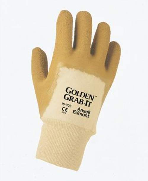 ANSELL EDMONT Heavy Duty Natural Rubber Latex Palm Coated Work Glove. Purchase of 10 ANSELL EDMONT Heavy Duty Natural Rubber Latex Palm Coated Work Glove. Purchase of 10