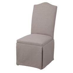 Skirted Parsons Dining Chair