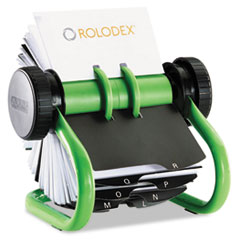 UPC 030402001138 product image for ROL1819542  Open Rotary Card File Holds 200 2 5/8