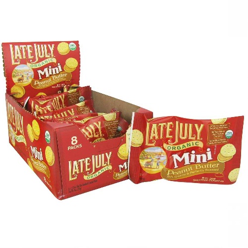 ORGANIC MINI BITE SIZE SANDWICH CRACKERS