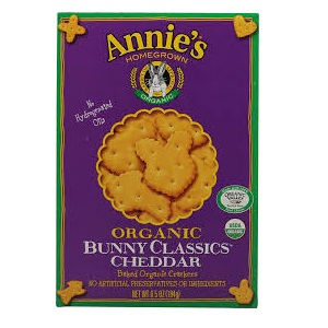 Annie's Organic Cheddar Classic Baked Crackers