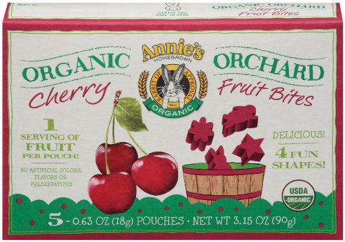 Annie's Homegrown Organic Cherry Apple Fruit Bites 5ct