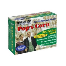 UPC 757645000222 product image for Newman's Own Organics Microwave No Butter, No Salt Pop's Corn (12x3x2.8 Oz) | upcitemdb.com