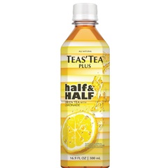 HALF & HALF , GREEN TEA WITH LEMONADE, LEMON, LEMON