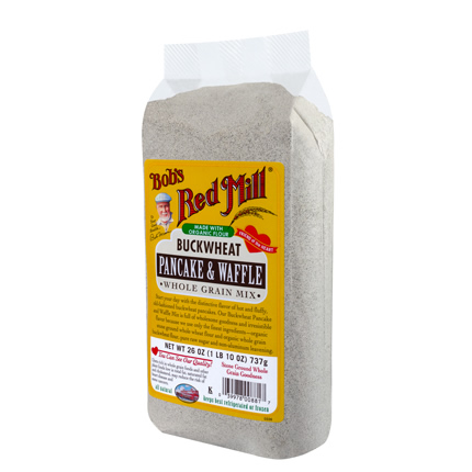 BUCKWHEAT PANCAKE & WAFFLE WHOLE GRAIN MIX, BUCKWHEAT PANCAKE & WAFFLE