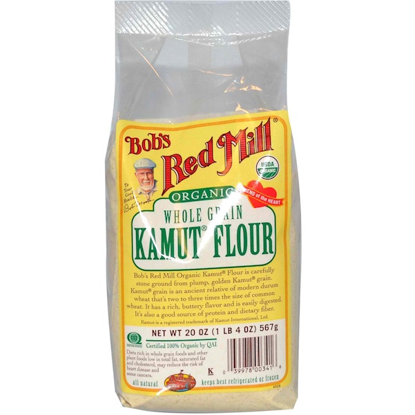 BOB'S RED MILL, ORGANIC KAMUT STONE GROUND FLOUR