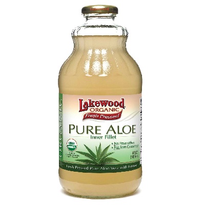 PURE ALOE FRESH PRESSED INNER LEAF JUICE WITH ORGANIC LEMON