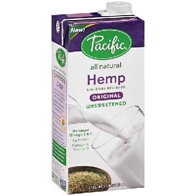 UPC 052603066037 product image for Pacific Natural Foods Hemp Milk Un Sweet Original (12x32OZ ) | upcitemdb.com