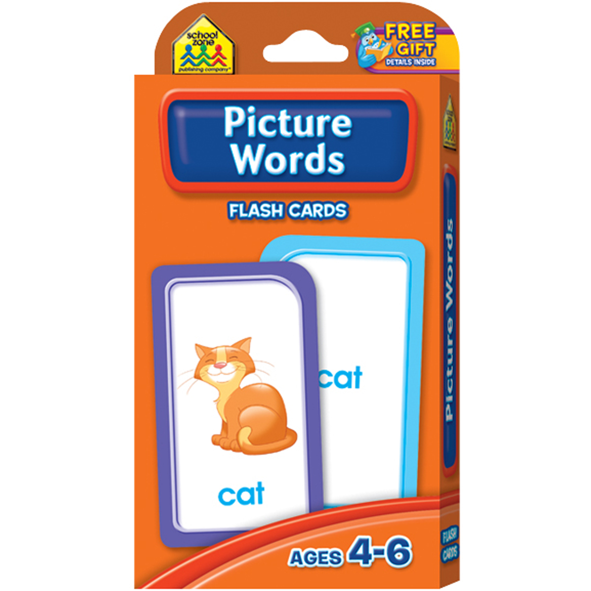 UPC 076645040244 product image for Flash Cards-Picture Words 53/Pkg | upcitemdb.com