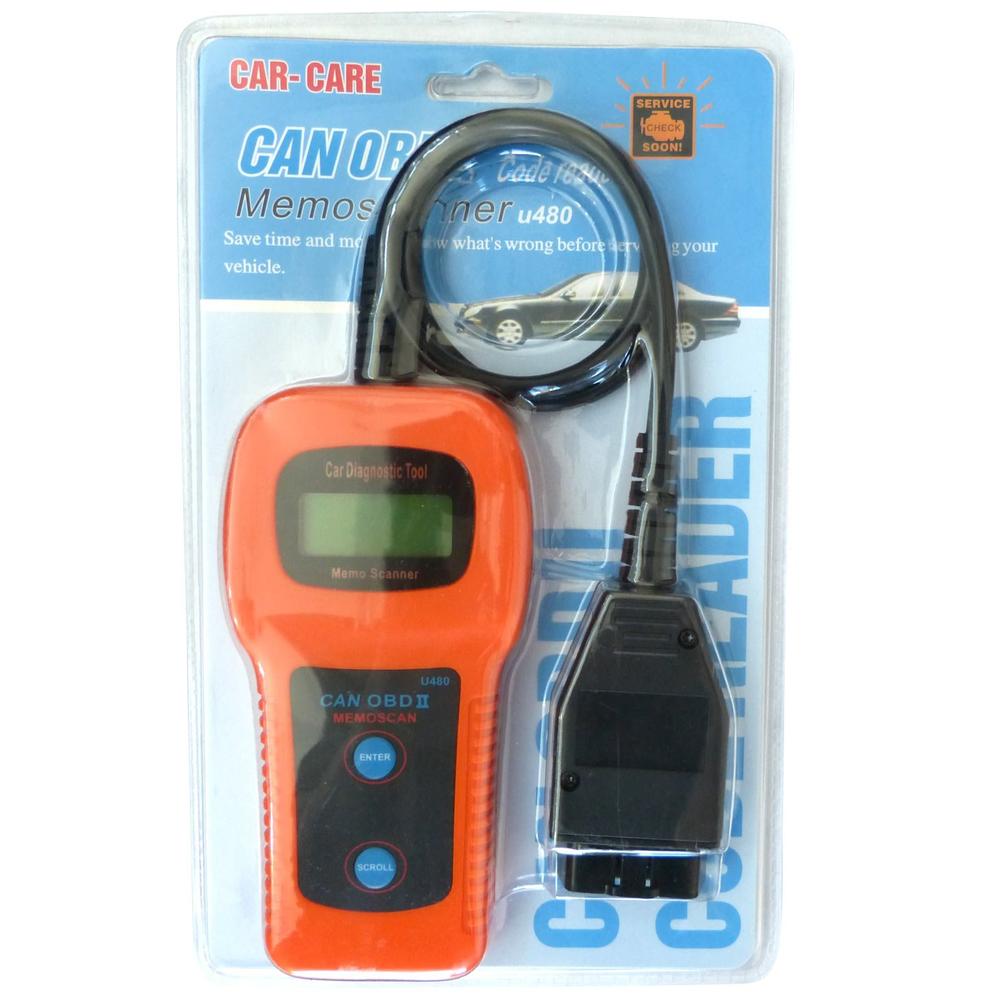 AGT OBDII CAN-BUS U480 Check Engine Auto Scanner Trouble Code Reader